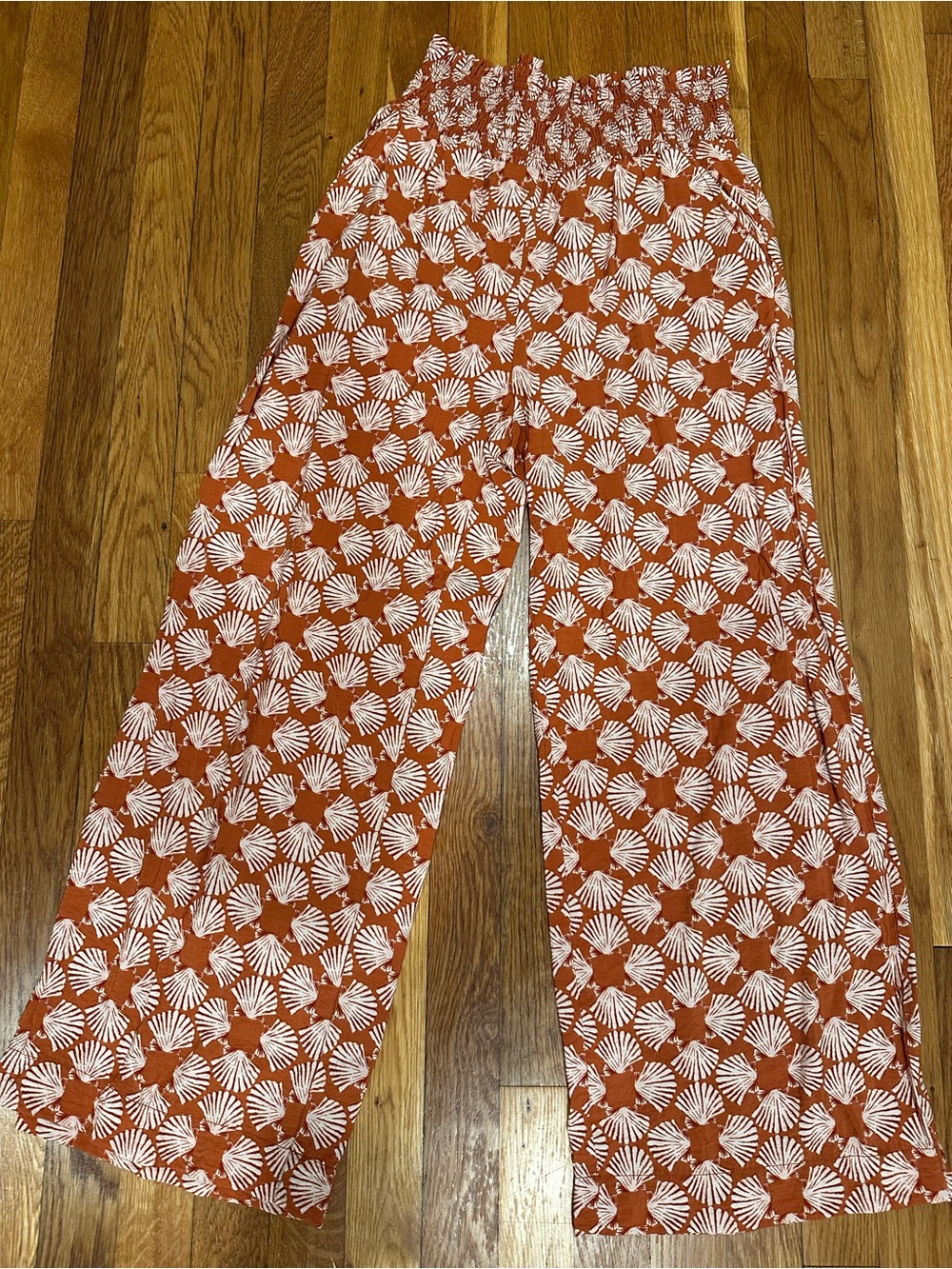 Maeve high waist linen pants sz. sm